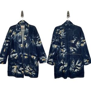 Anthropologie | Pilcro Blair Tie-Dye Denim Kimono Jacket S/M